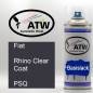 Preview: Fiat, Rhino Clear Coat, PSQ: 400ml Sprühdose, von ATW Autoteile West.